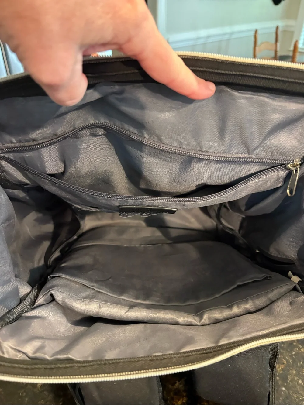 Black LOVEVOOK Backpack - Spacious Travel & Work Bag